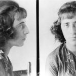 Alberta Provincial Police Mug shot of Florence Lassandro, 1922.