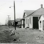 Alberta Provincial Police Barracks, Coleman, Alberta, 1922.