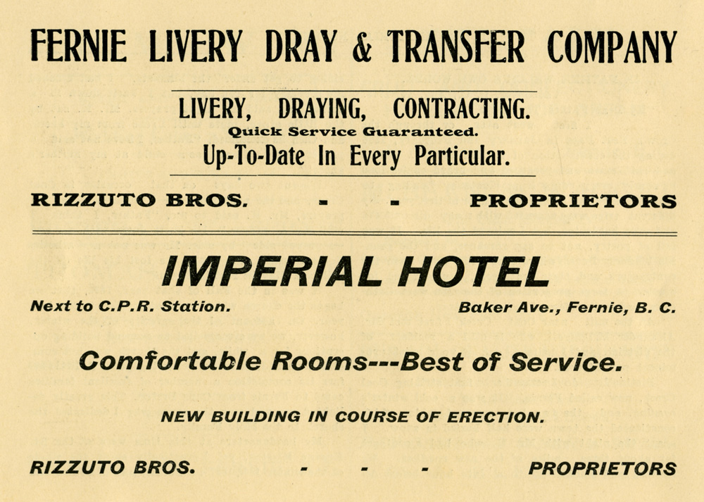 Newspaper advertisement