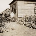 House and garden, Fernie, BC