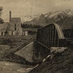 The Fernie-Fort Steele Brewery with the Coal Creek in the foreground