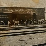 Drawing relief during strike at Coal Creek, BC