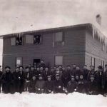 Crow’s Nest Pass Coal Co. Bunkhouse, 1898.