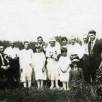 Wedding of Mike Pascuzzi and Louisa Costanzo, Cokato, 1925
