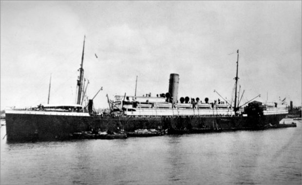 Photograph of a steamship