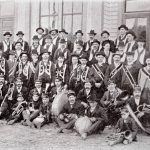 Odd Fellows with the Italian Band in foreground