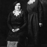 Mrs. Maria Picariello and Florence Lassandro, Blairmore, Alberta, ca 1918-1919.