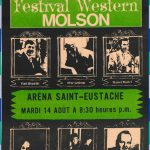An advertisement for the Western Festival at the Fêtes du Vieux Saint-Eustache