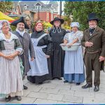 Actors at the Festival de la galette