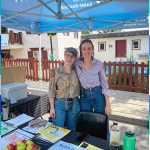 Audrey Fauteux-Robillard and Sandrine Contant-Joannin at the Festival de la galette