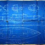 Scan of a Naval Architect’s Plan