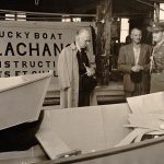 Governor General Vincent Massey Presented F-X Lachance with his Certificate