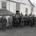 Workers at the Saint-Laurent Shipyard