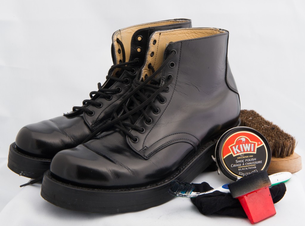Polishing boots A Glimpse of the Guard The Stories Behind the