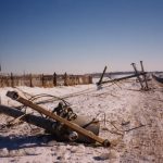 Poles fell like dominoes