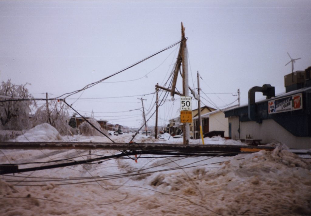 Hébert Street, SaintJeansurRichelieu Ice Storm 1998 Immersion in