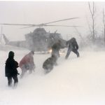 Journalists in the field