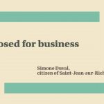 Closed for business (Simone Duval)