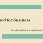 Closed for business (Jean-Marc Parent)