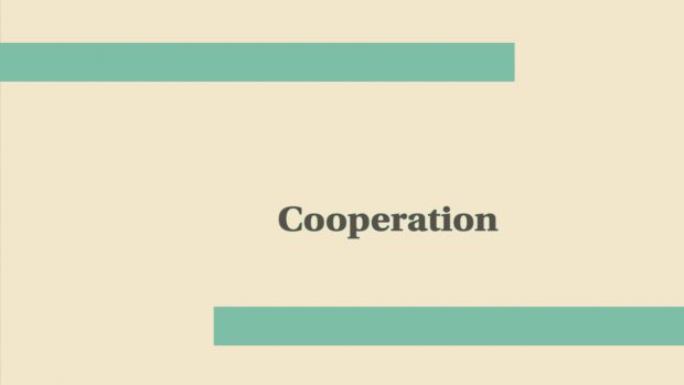 Cooperation