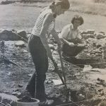 Archaeological digs, summer 1971