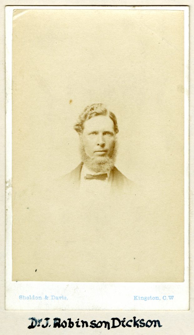 Period portrait of Dr. John Robinson Dickson