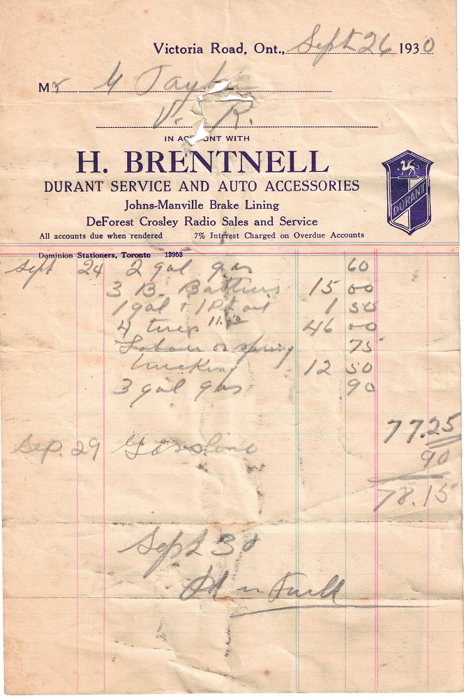 Archival document printed in blue ink and marked up with pencil