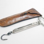 Spring Scale and Leather Case