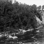 Fishing on the Metis River