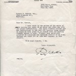 Letter from Percy Nobbs of the Province of Quebec Association for the Protection of Fish and Game