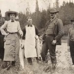 Elsie Reford Fishing on the Tobique River