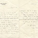 Letter from Susie Tweedsmuir