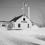 The customs post at East Pinnacle.