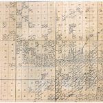 Hand-drawn Homestead Map of New Iceland