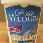 Container of the “P’tit velours” Product