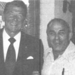 Normand Houle and Ronald Reagan