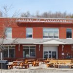 Façade of the “Laiterie de Coaticook” Building