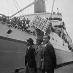 Japanese Canadians being sent to Japan after the war
