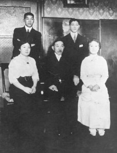 Manzo Nagano family portrait
