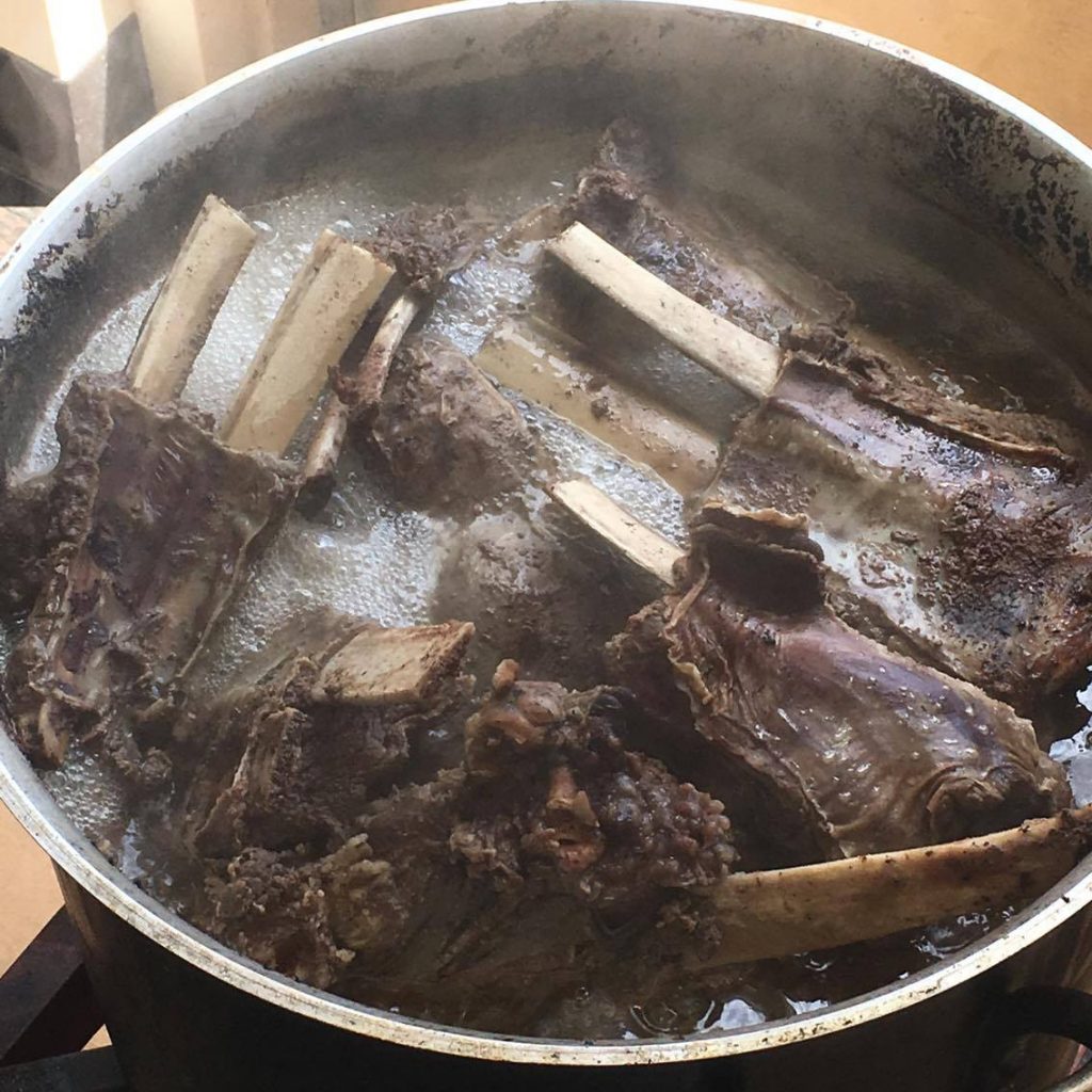 Moose ribs Ka odji madjisek Where it begins
