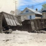A Train Crash on Victoria Avenue