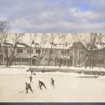Hockey on Big Bob Channel in Front of Locust Lodge, now the Bobcaygeon Inn