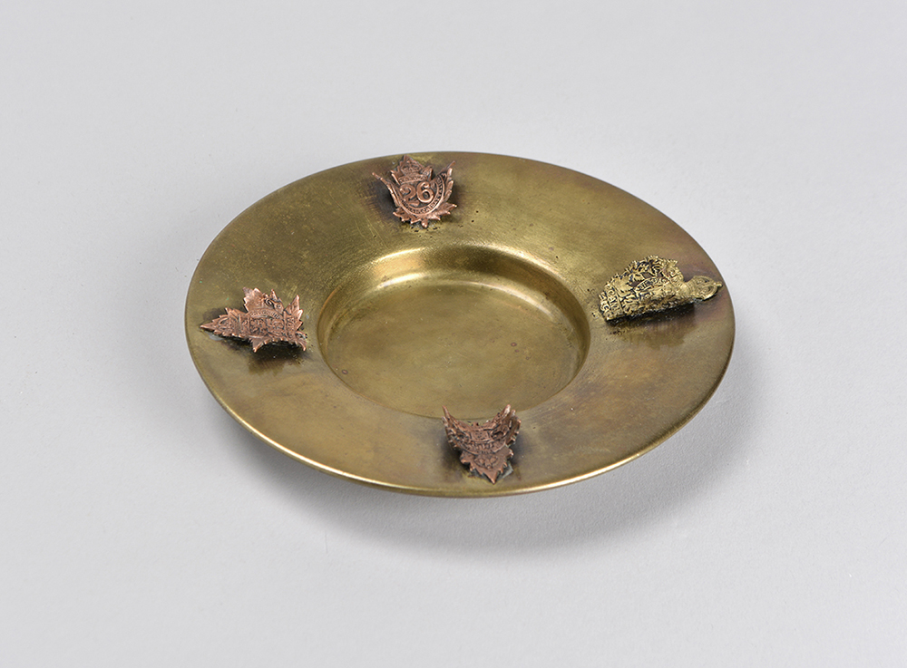 Ashtray  Keepsakes of Conflict: Trench Art and Other Canadian War