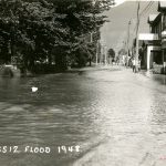 Pioneer Avenue During the 1948 Flood