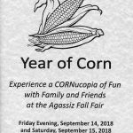 2018 Agassiz Fall Fair and Corn Festival Prize Book