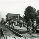 Waiting for the Train in Agassiz