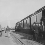Loading Milk Cannisters at the Agassiz CPR Station, 1920s