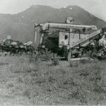 Threshing at the Hunt Farm