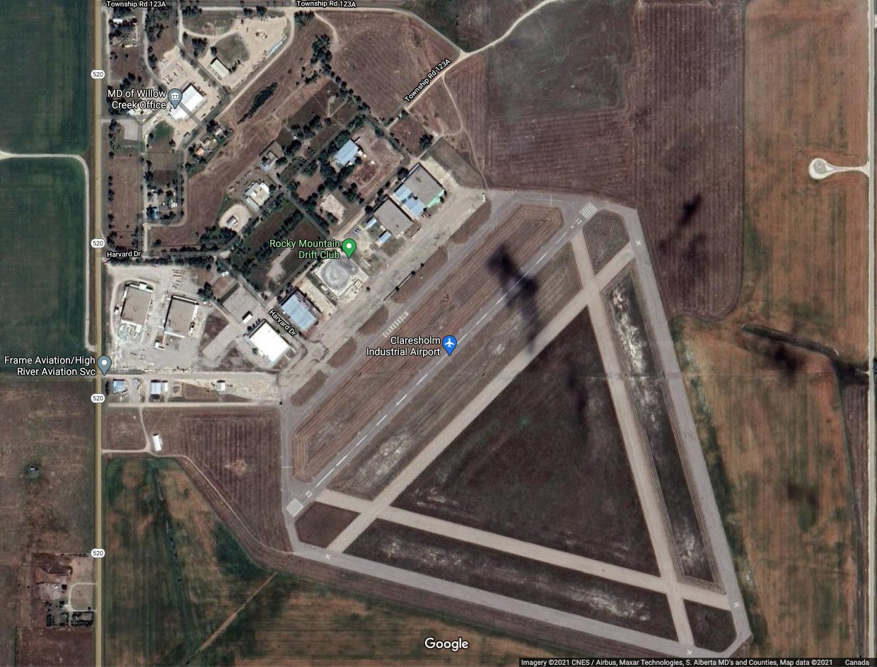 Drift map airport 