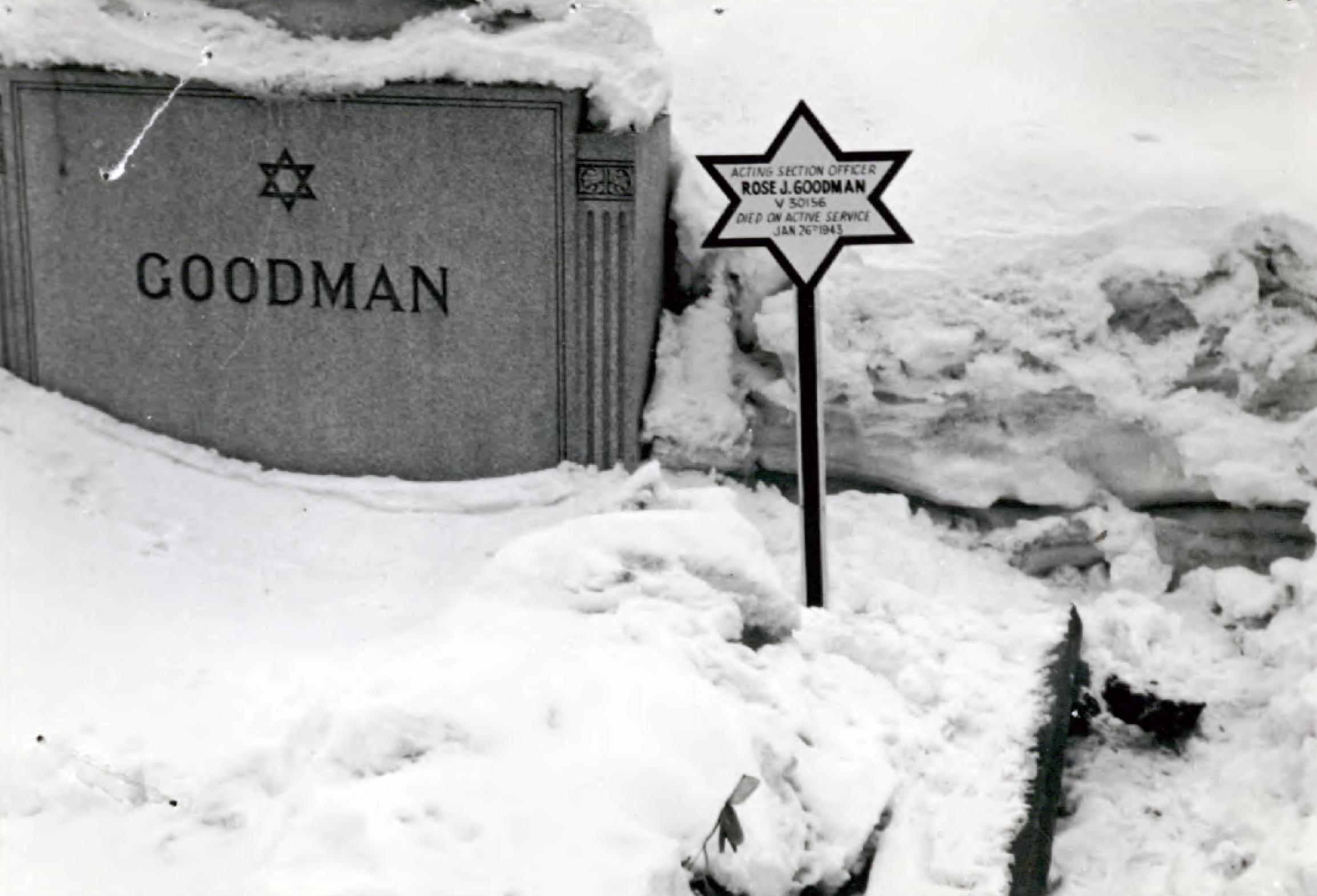 Headstone with Star of David